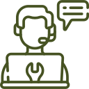 Icône service client